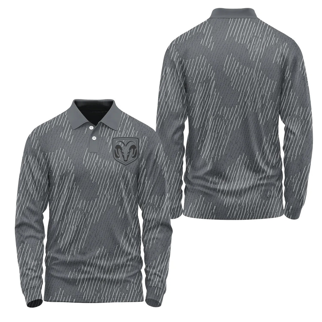 Ram Long Sleeve Polo SC114