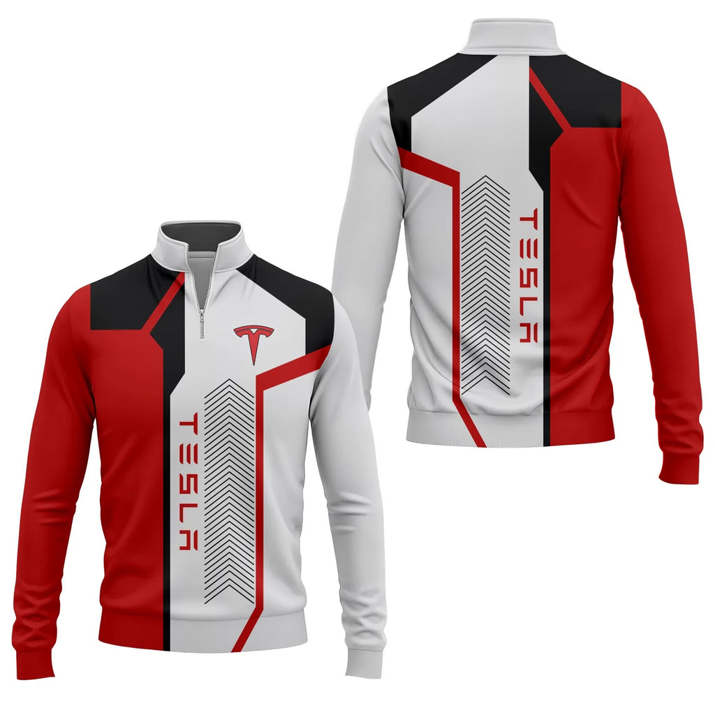 Tesla Quarter-zip Pullover SC065