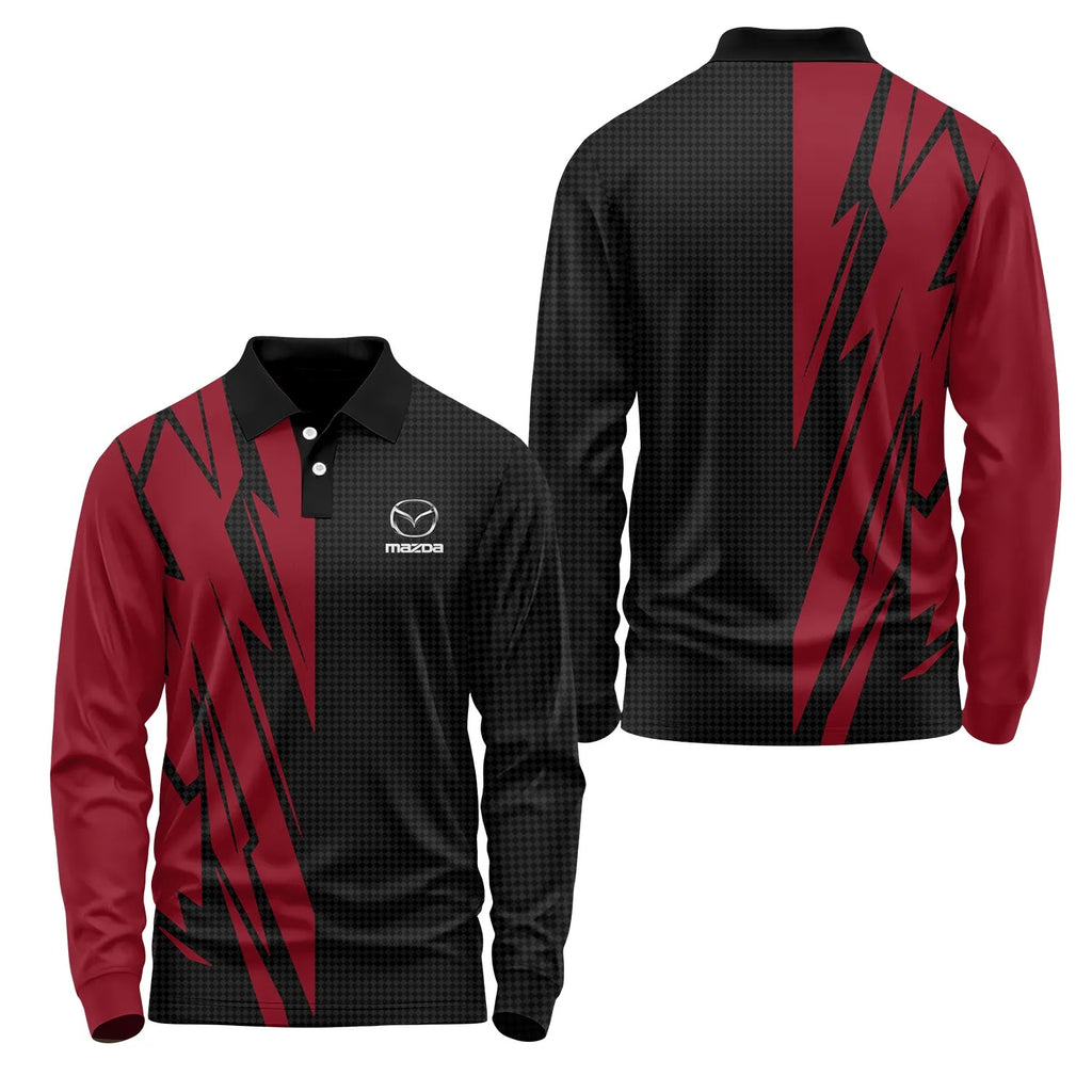 Mazda Long Sleeve Polo SC062