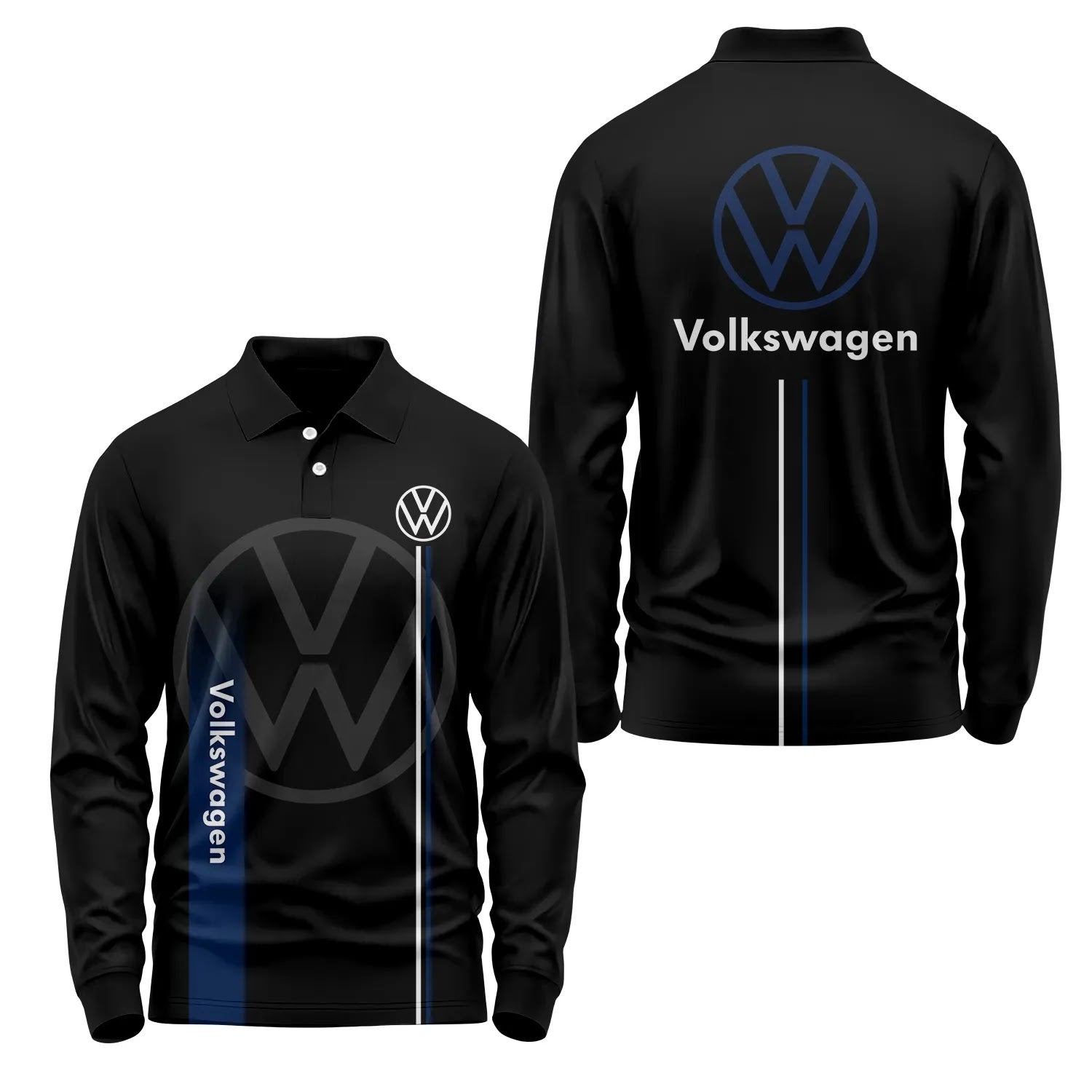 Volkswagen Long Sleeve Polo SC077