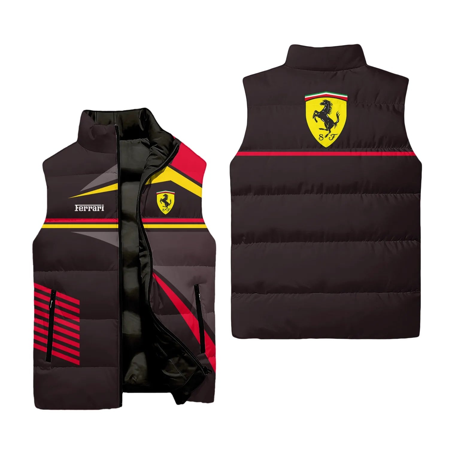 Ferrari Sleeveless Puffer Jacket SC067
