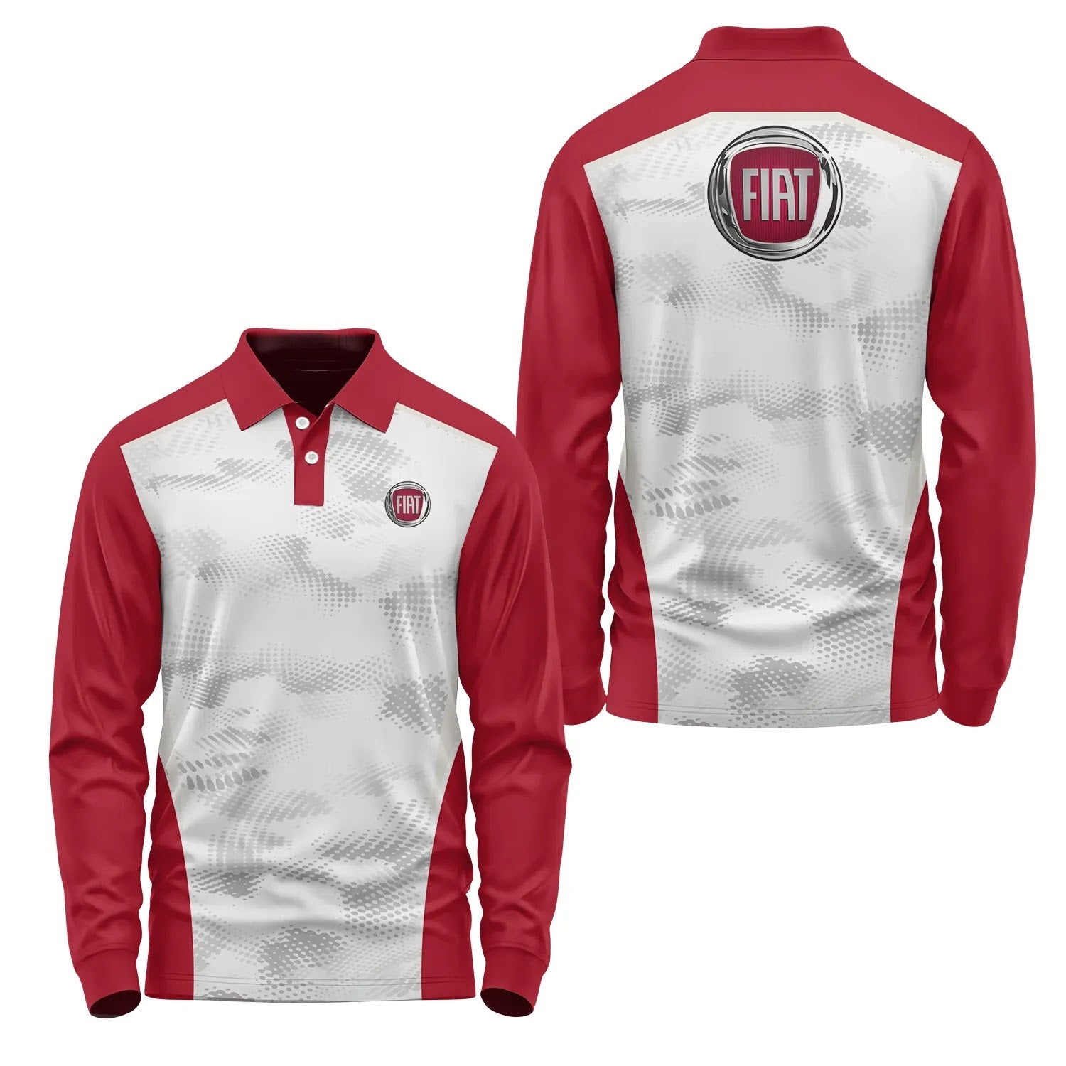 Fiat Long Sleeve Polo SC081