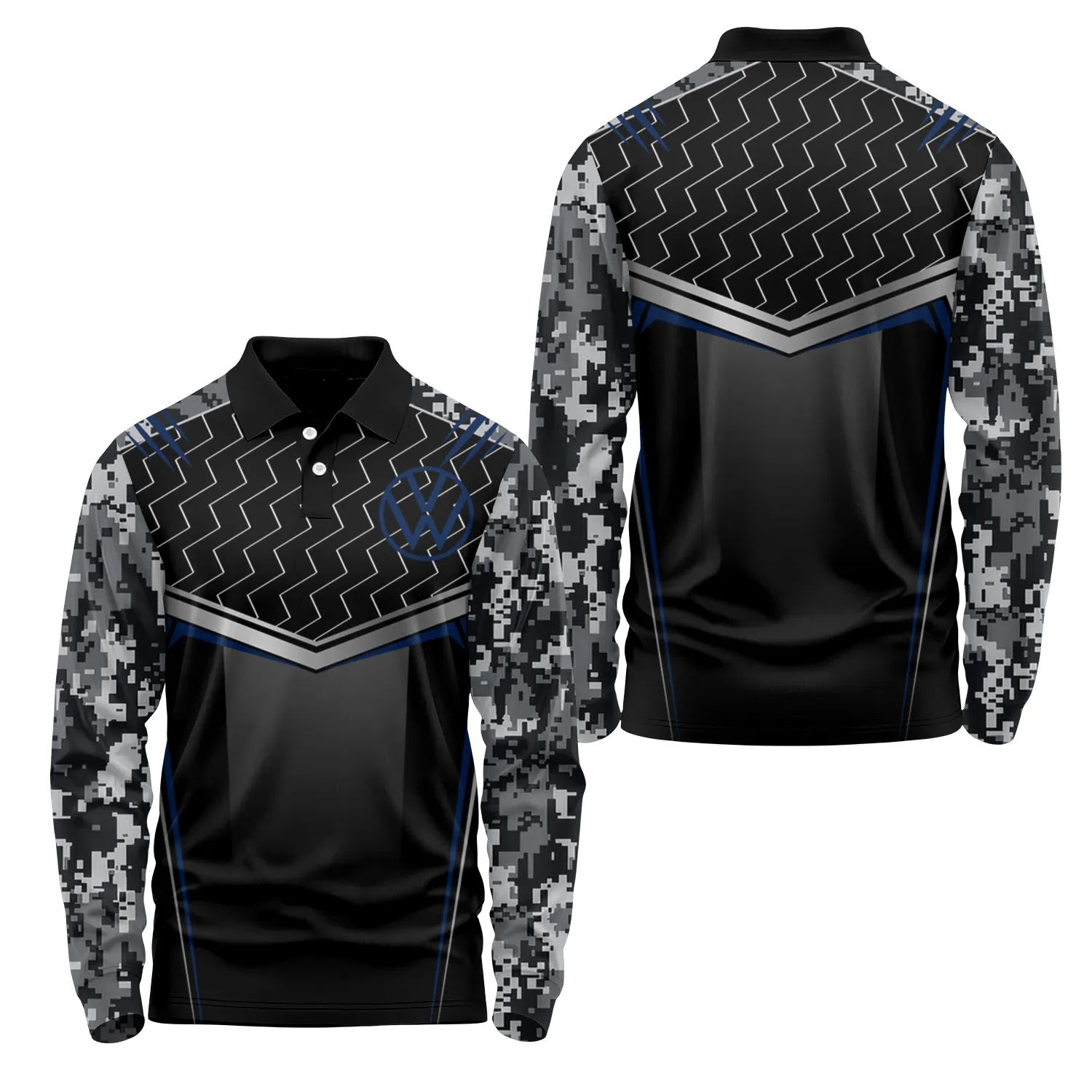 Volkswagen Long Sleeve Polo SC115