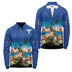 Tesla Long Sleeve Polo SHW005