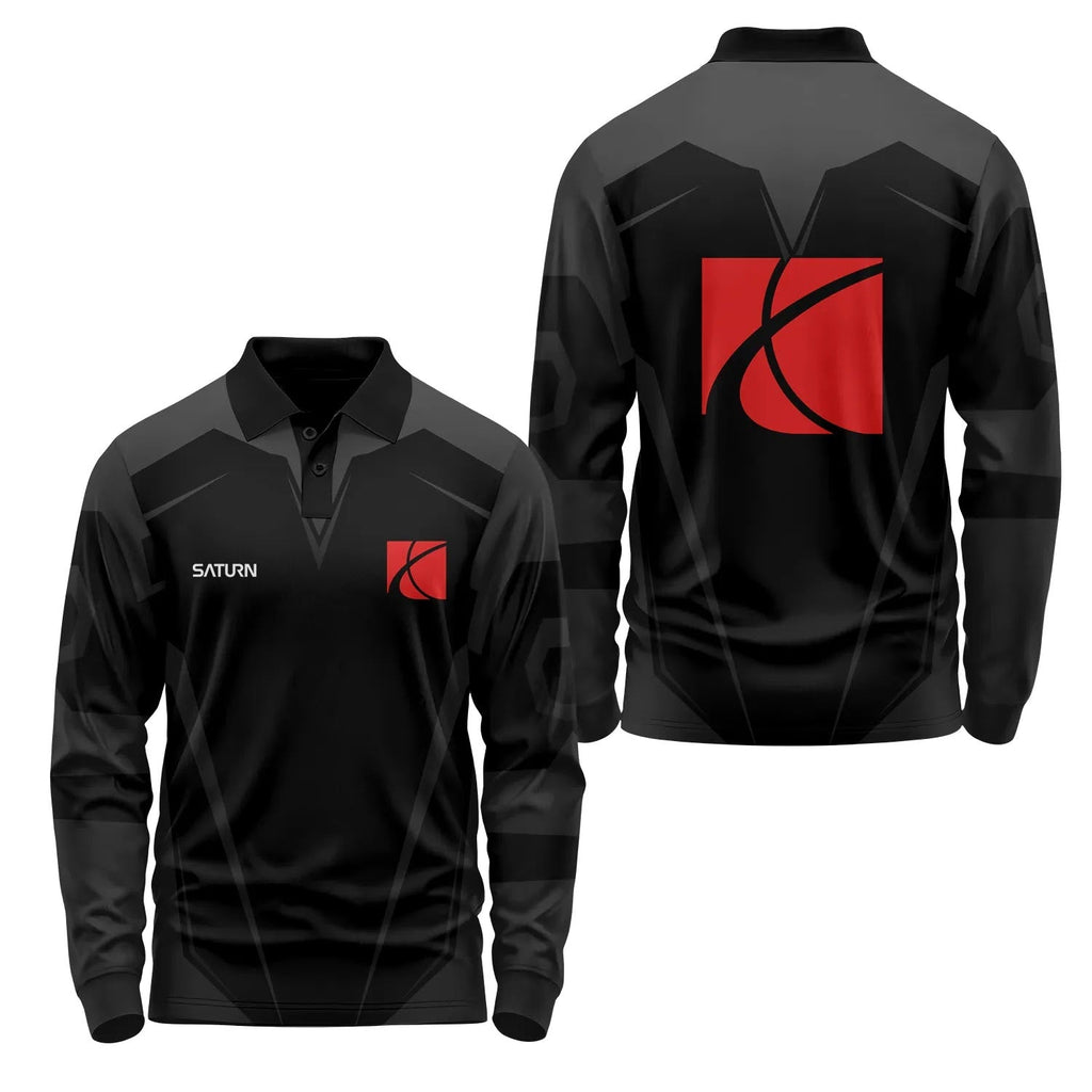 Saturn Long Sleeve Polo SC053