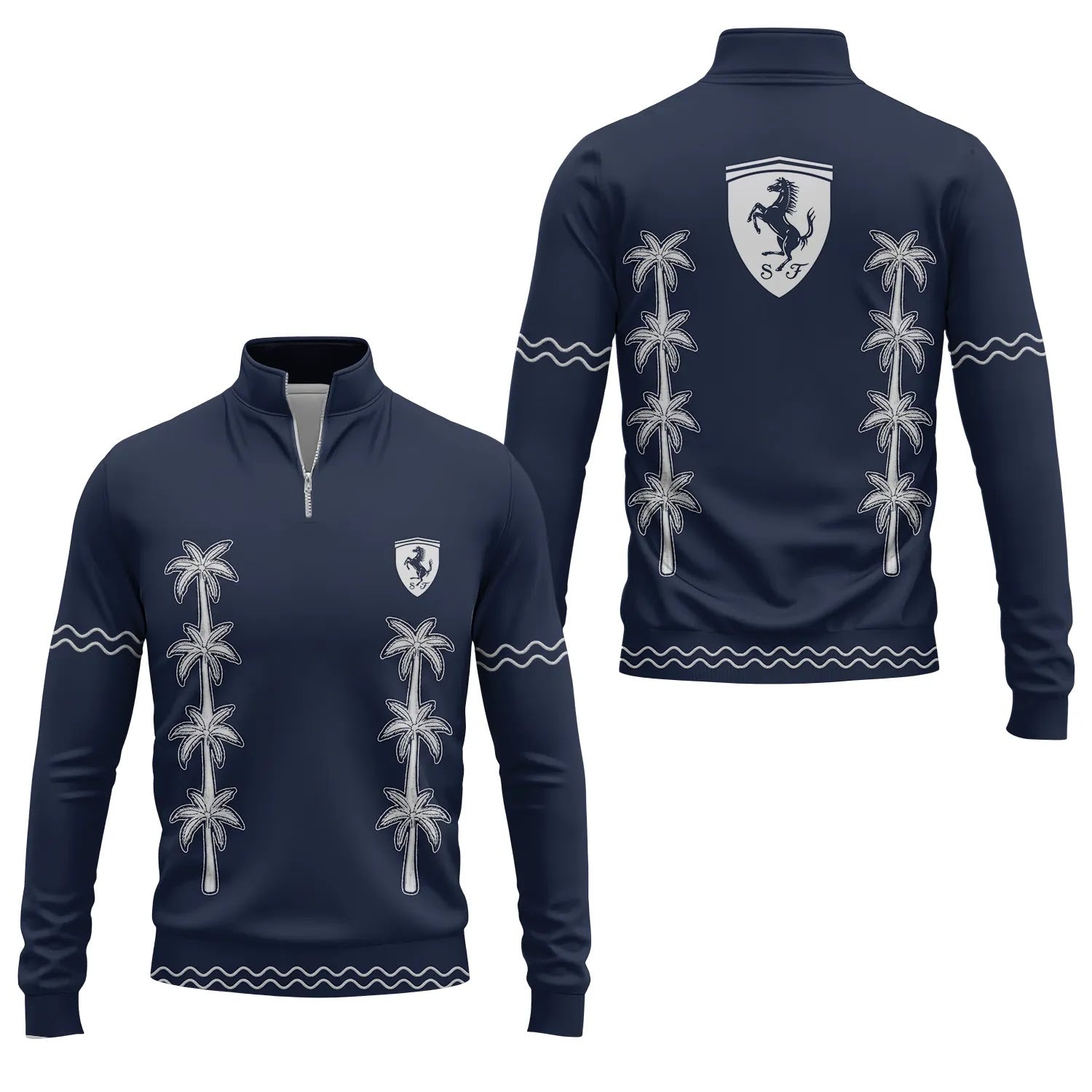 Ferrari Quarter-zip Pullover SHW065