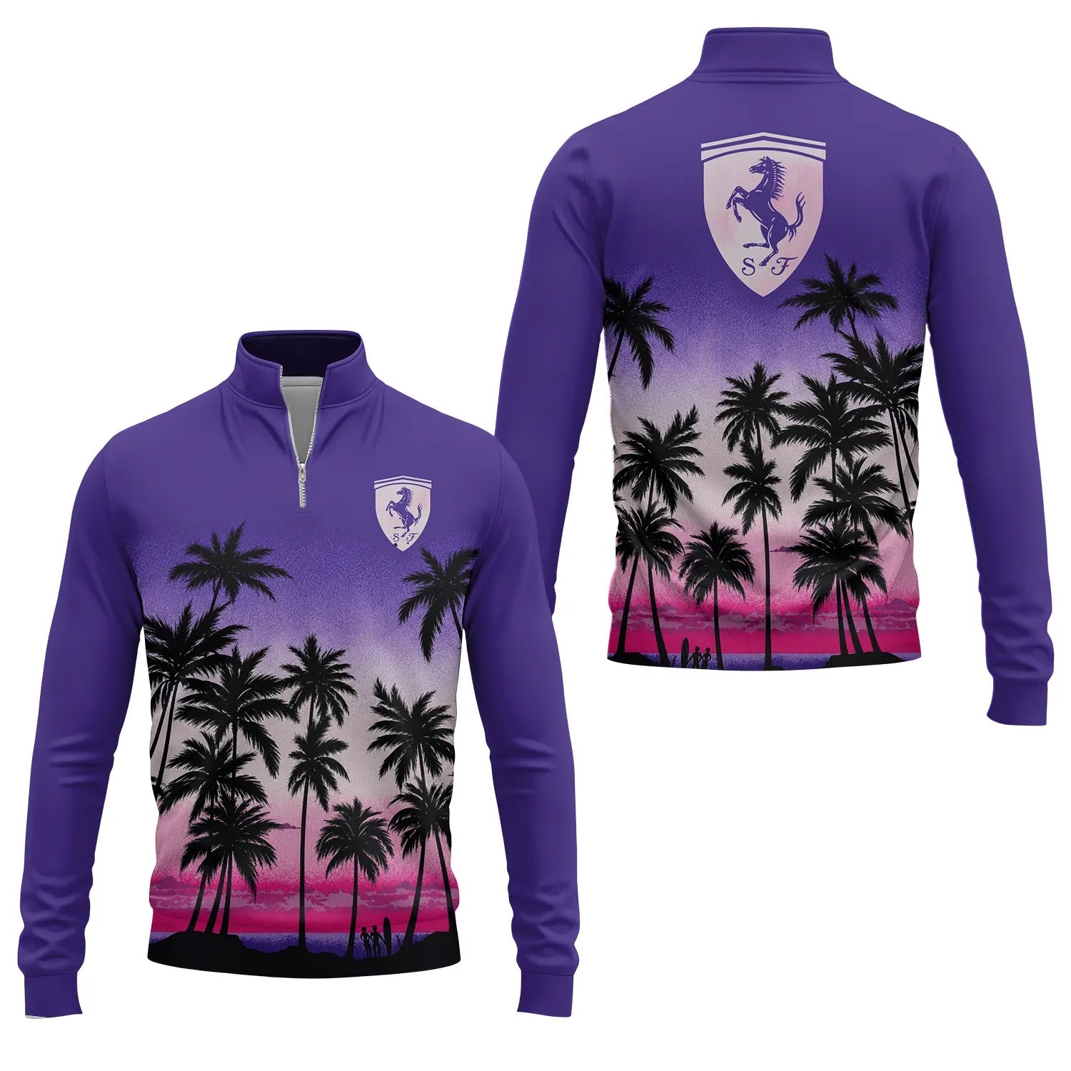 Ferrari Quarter-zip Pullover SHW019