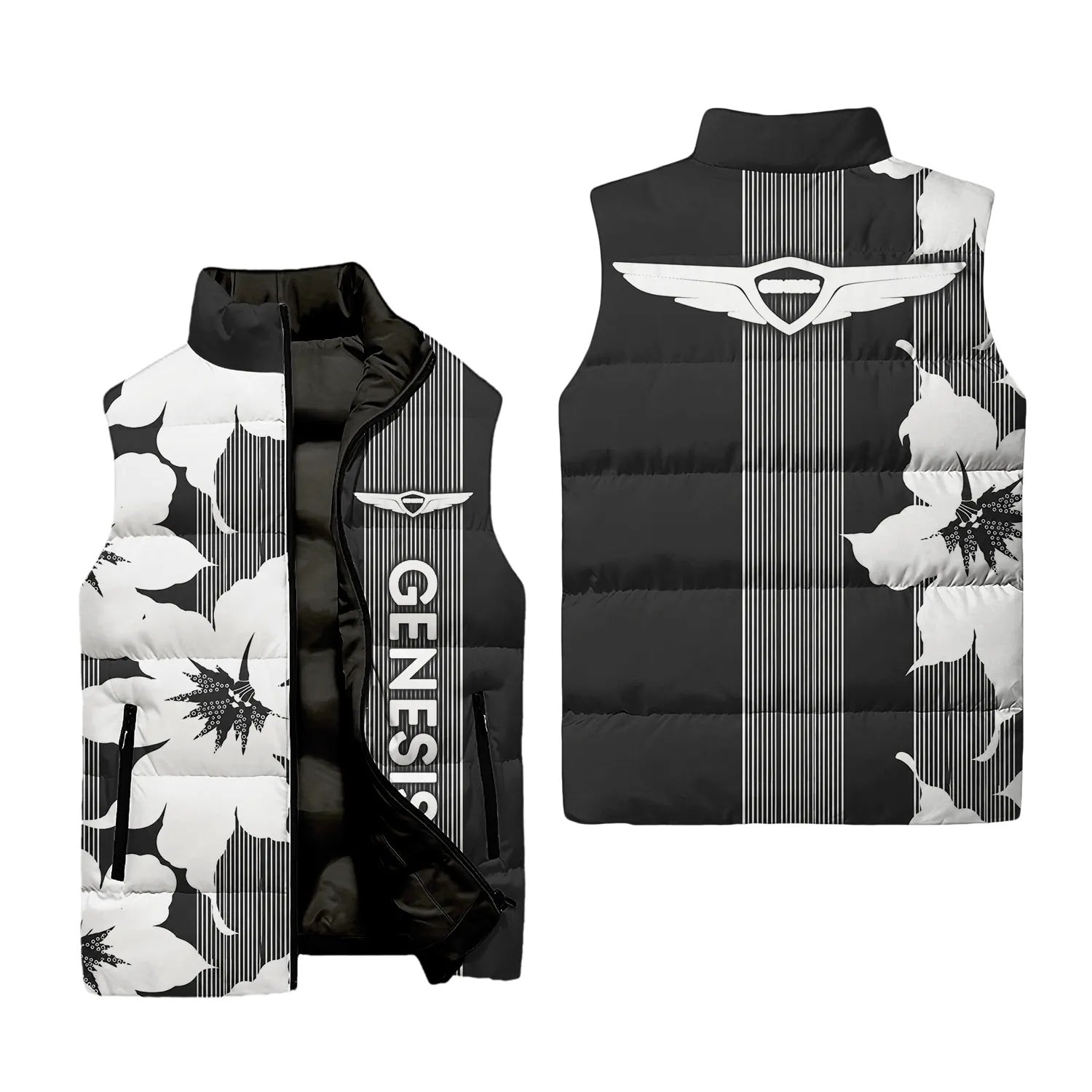 Genesis Sleeveless Puffer Jacket SHW039