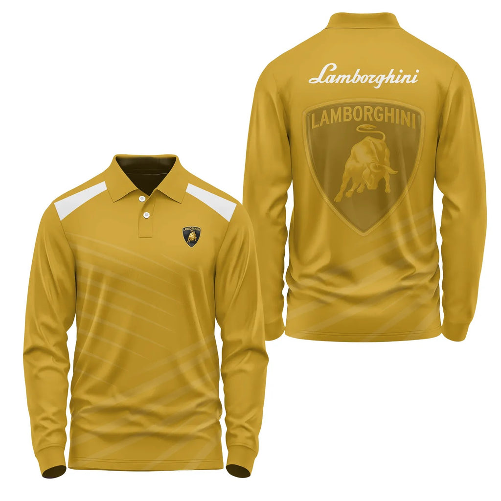 Lamborghini Long Sleeve Polo SC082