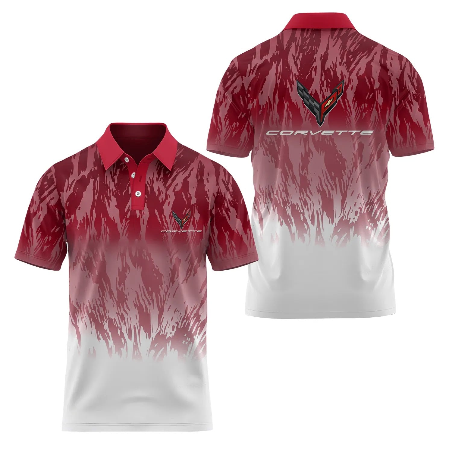Corvette Short Sleeve Polo SC069
