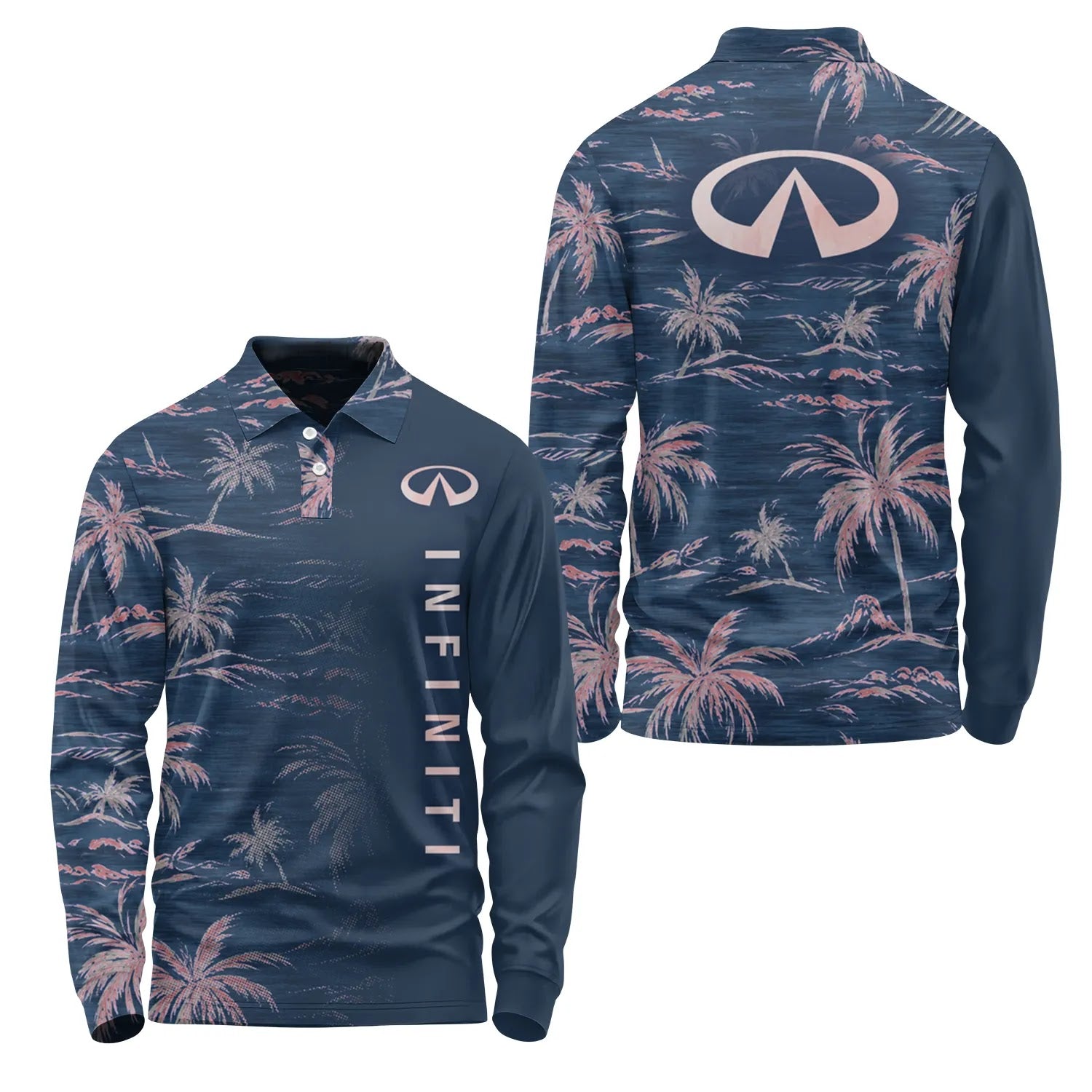Infiniti Long Sleeve Polo SHW013