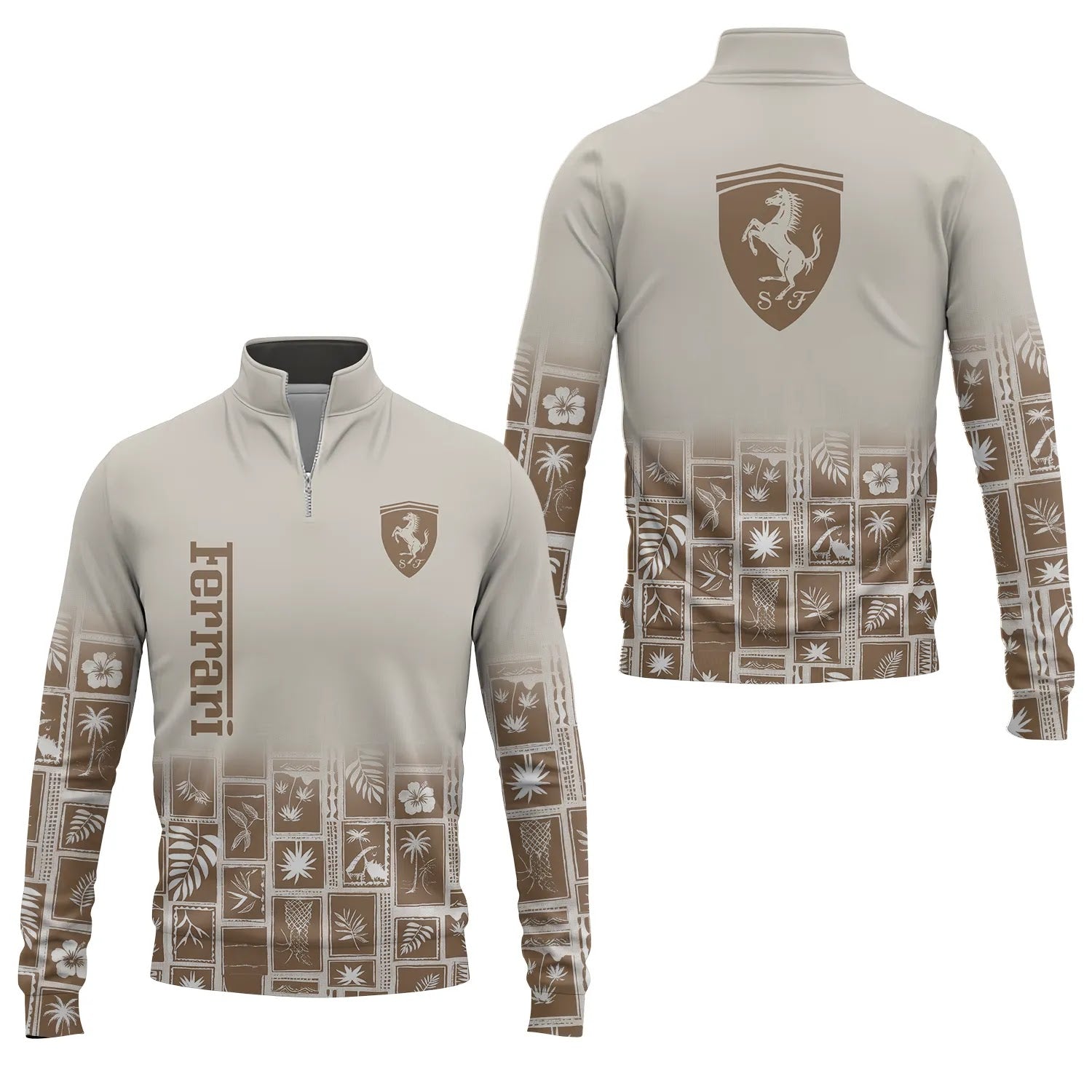 Ferrari Quarter-zip Pullover SHW067