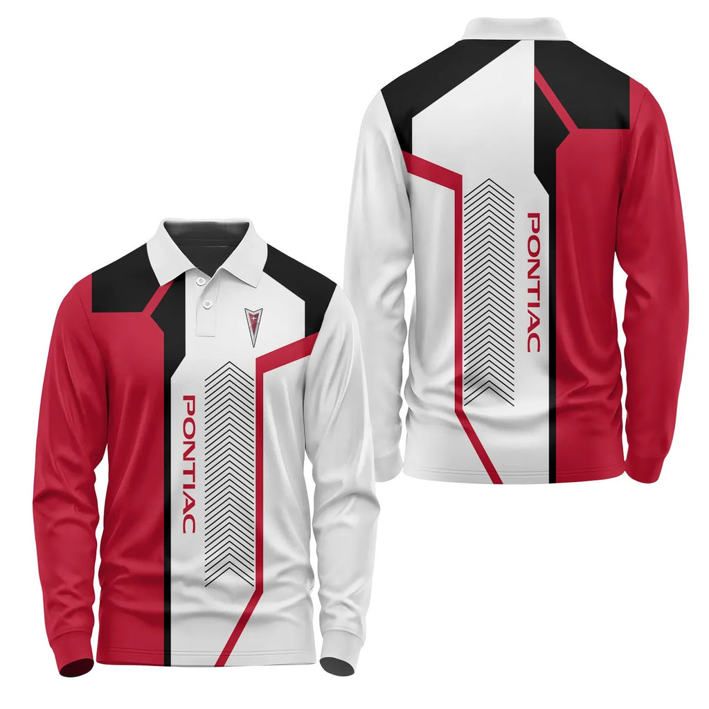 Pontiac Long Sleeve Polo SC065