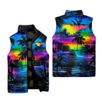 Ford Mustang Sleeveless Puffer Jacket SHW055