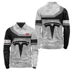 Tesla Long Sleeve Polo SC086