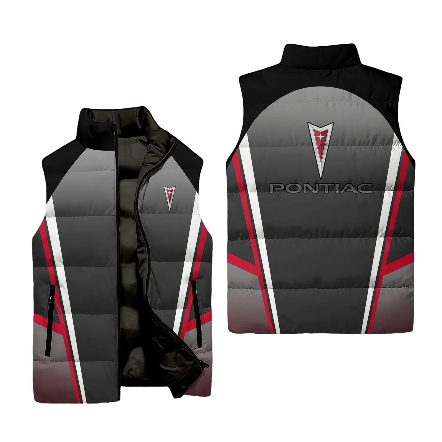Pontiac Sleeveless Puffer Jacket SC037
