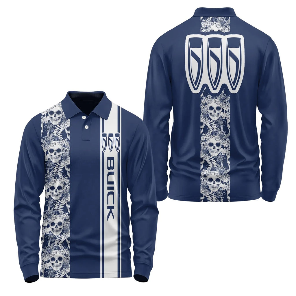 Buick Long Sleeve Polo SHW042