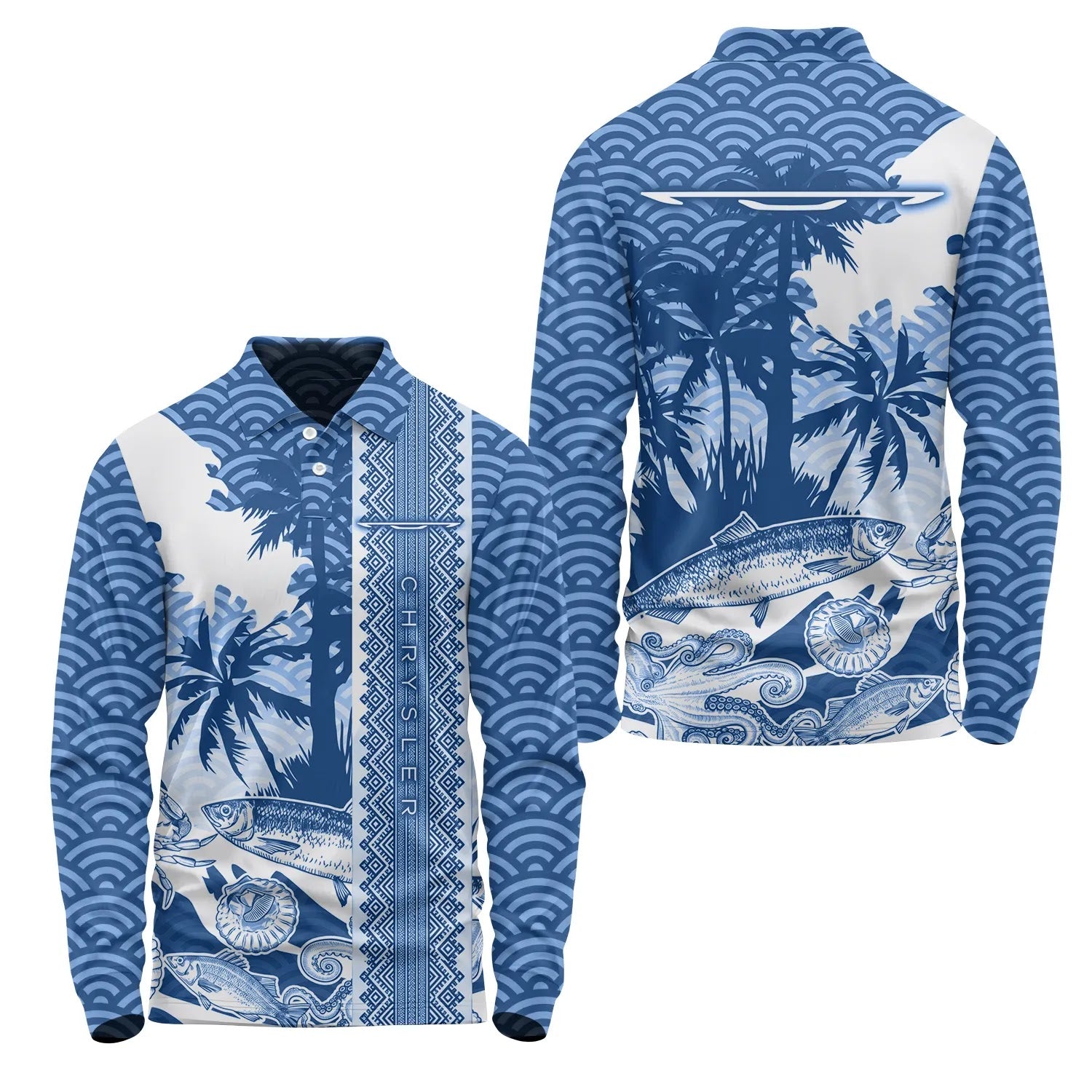Chrysler Long Sleeve Polo SHW038