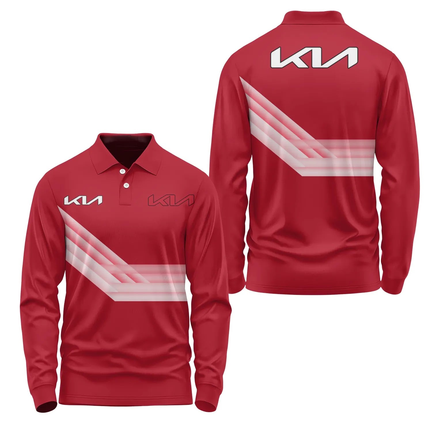 Kia Long Sleeve Polo SC106