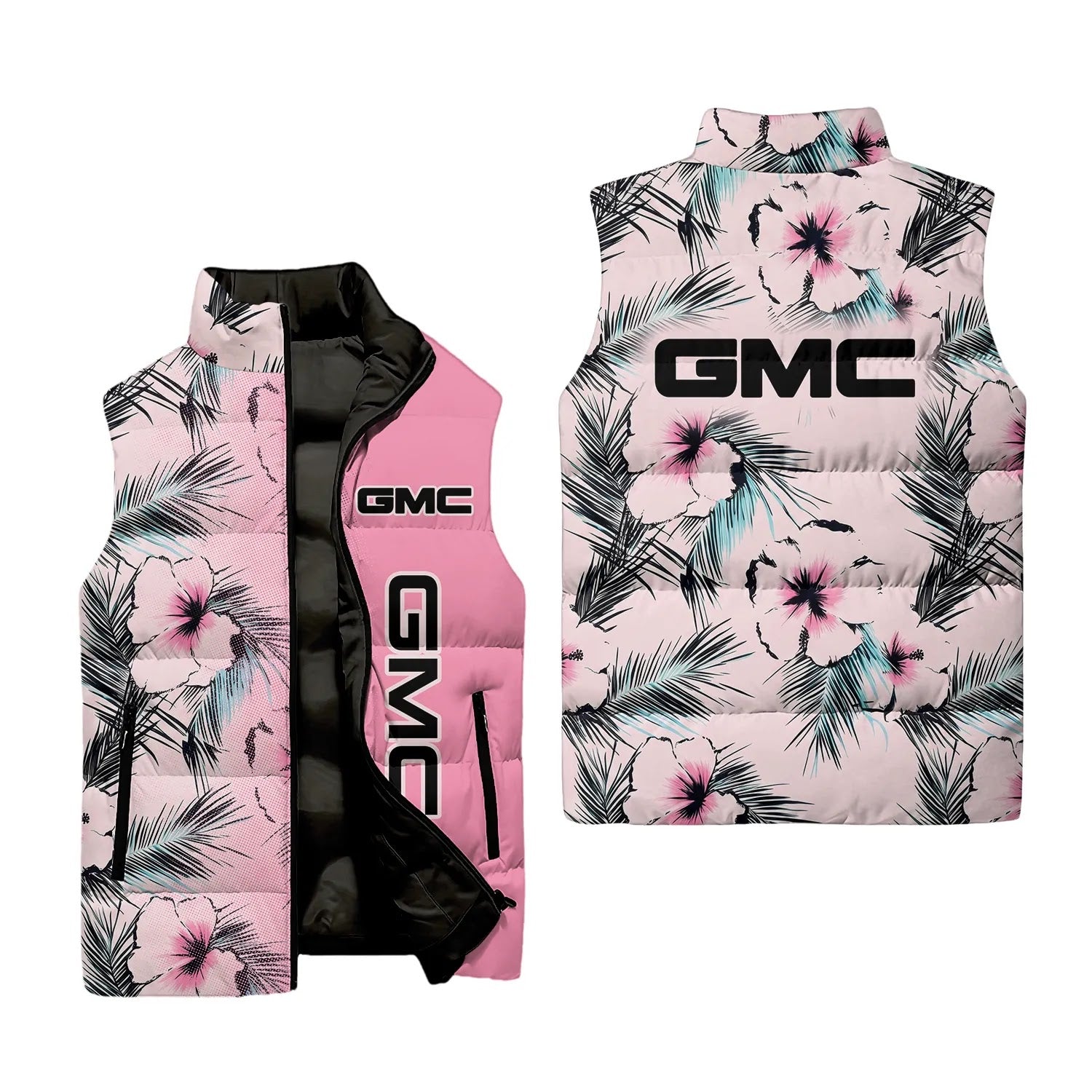 GMC Sleeveless Puffer Jacket SHW056