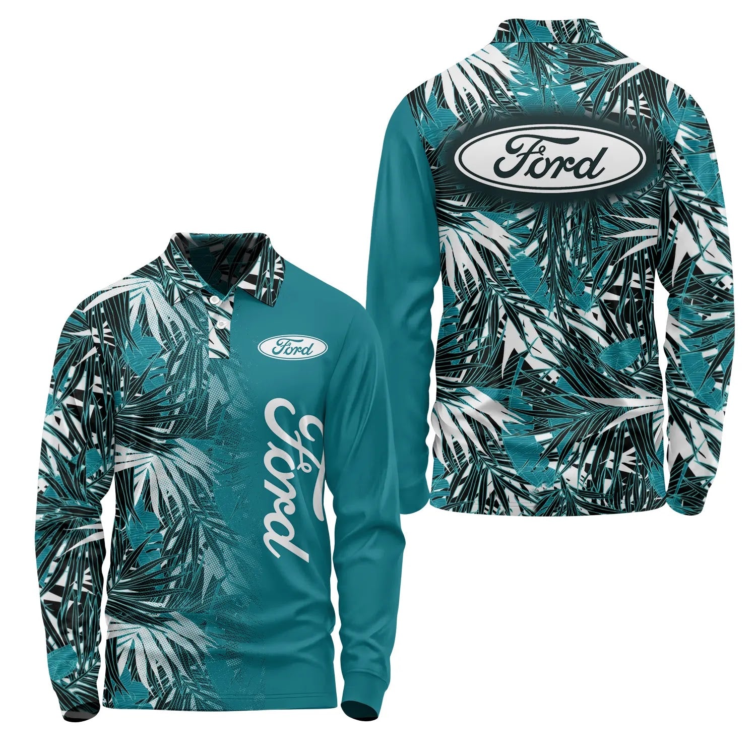 Ford Long Sleeve Polo SHW060