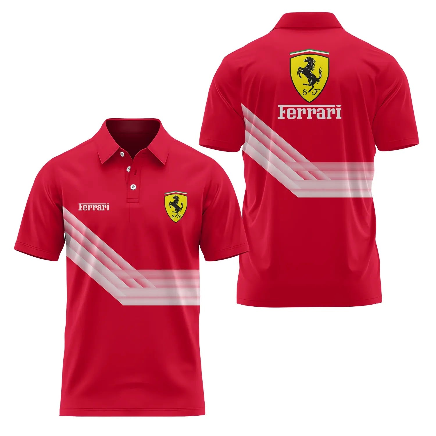 Ferrari Short Sleeve Polo SC106