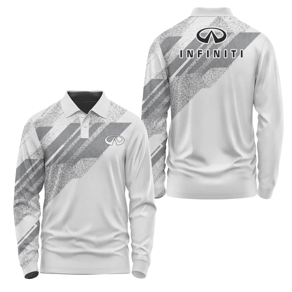 Infiniti Long Sleeve Polo SC105