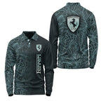 Ferrari Long Sleeve Polo SHW008
