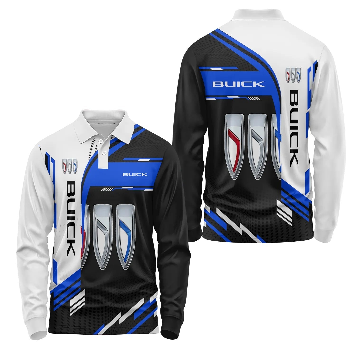 Buick Long Sleeve Polo SC036