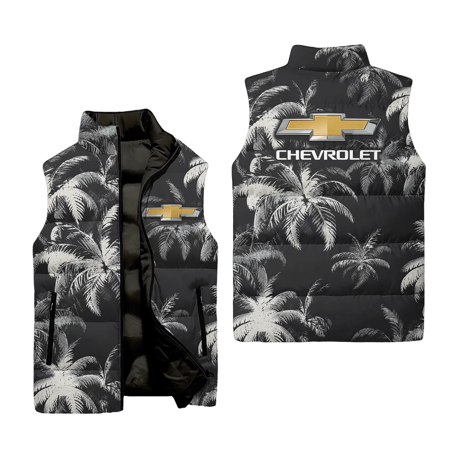 Chevrolet Sleeveless Puffer Jacket SC112