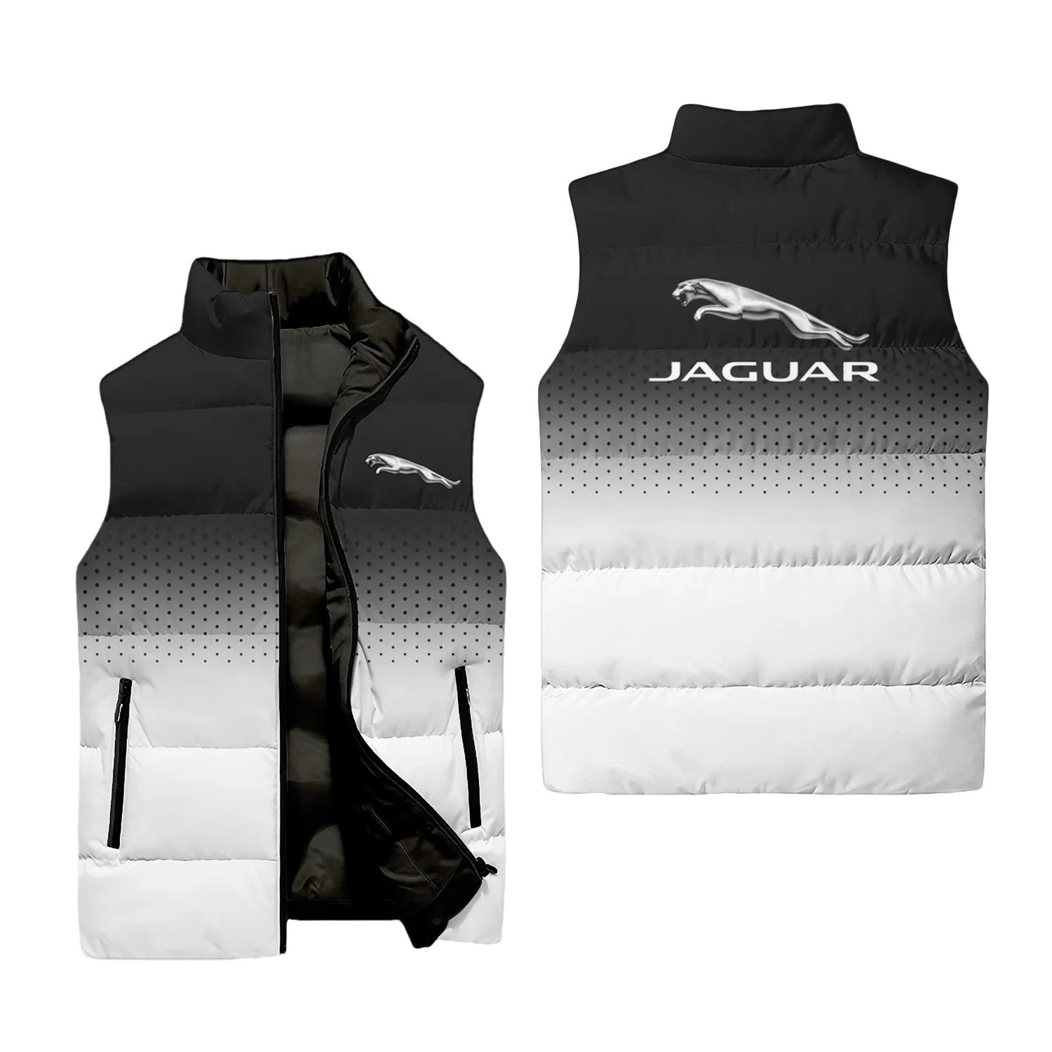 Jaguar Sleeveless Puffer Jacket SC094