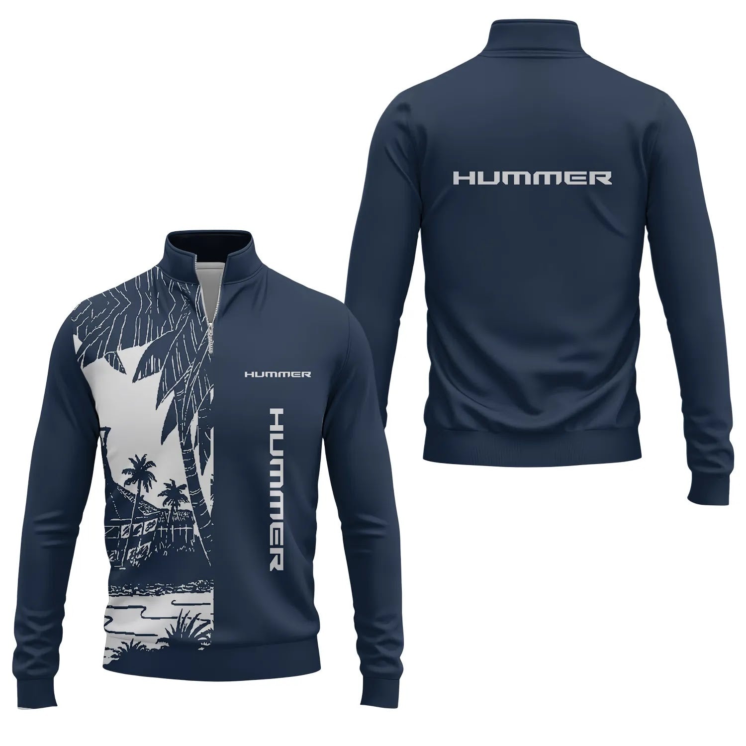 Hummer Quarter-zip Pullover SHW031