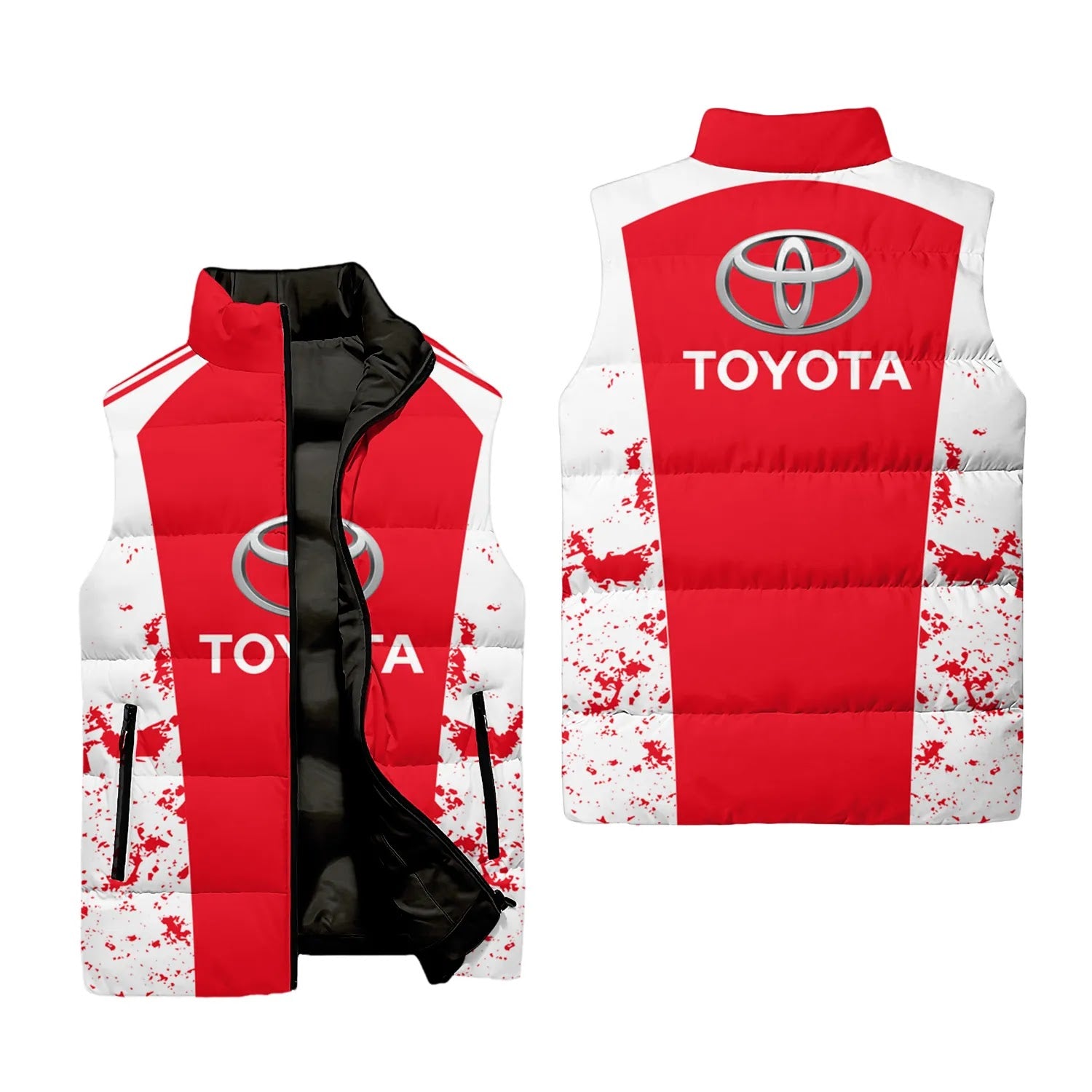 Toyota Sleeveless Puffer Jacket SC089