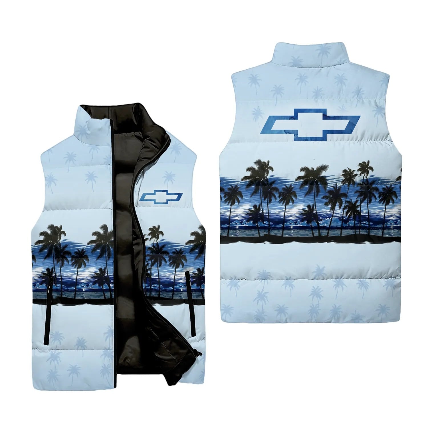 Chevrolet Sleeveless Puffer Jacket SHW016