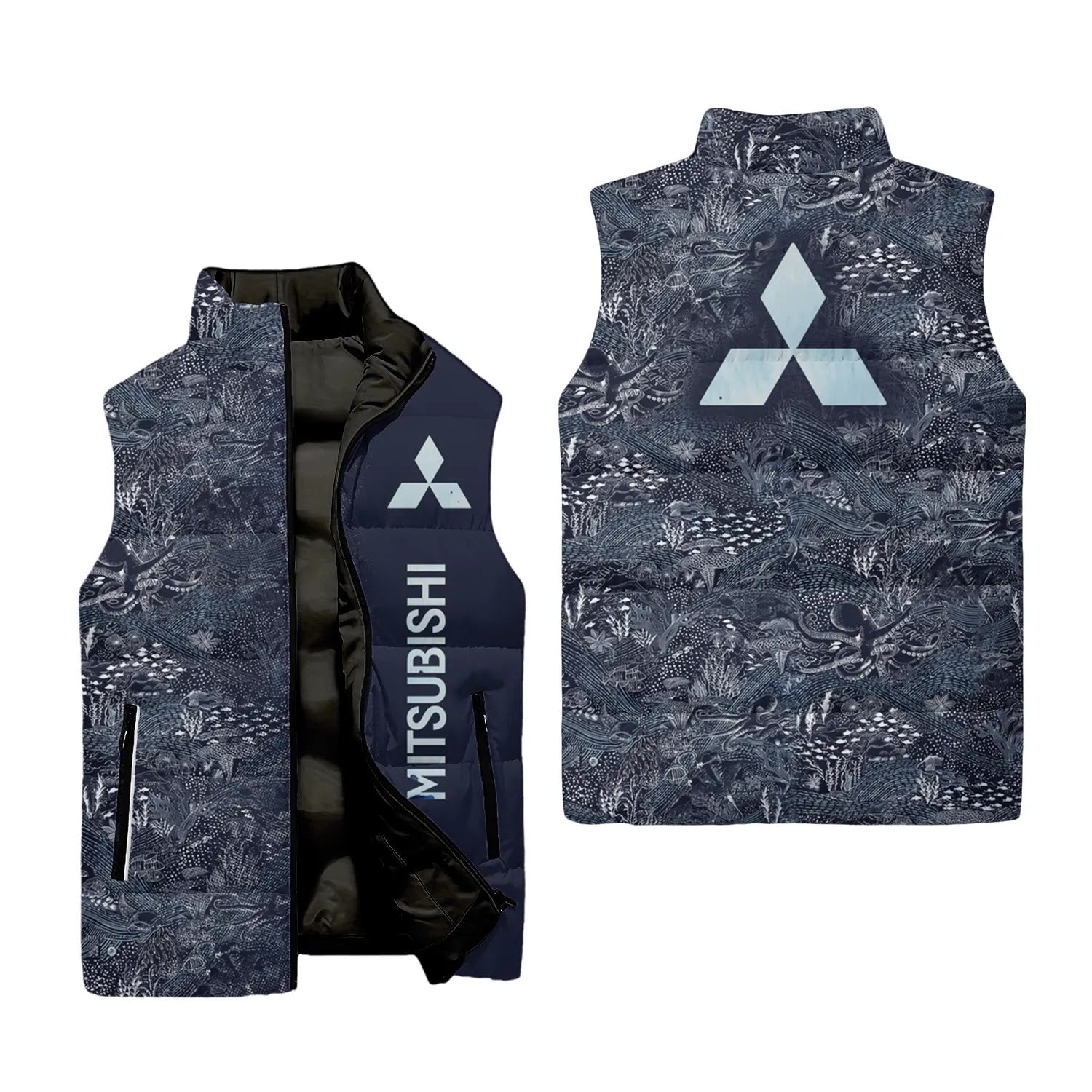 Mitsubishi Sleeveless Puffer Jacket SHW006