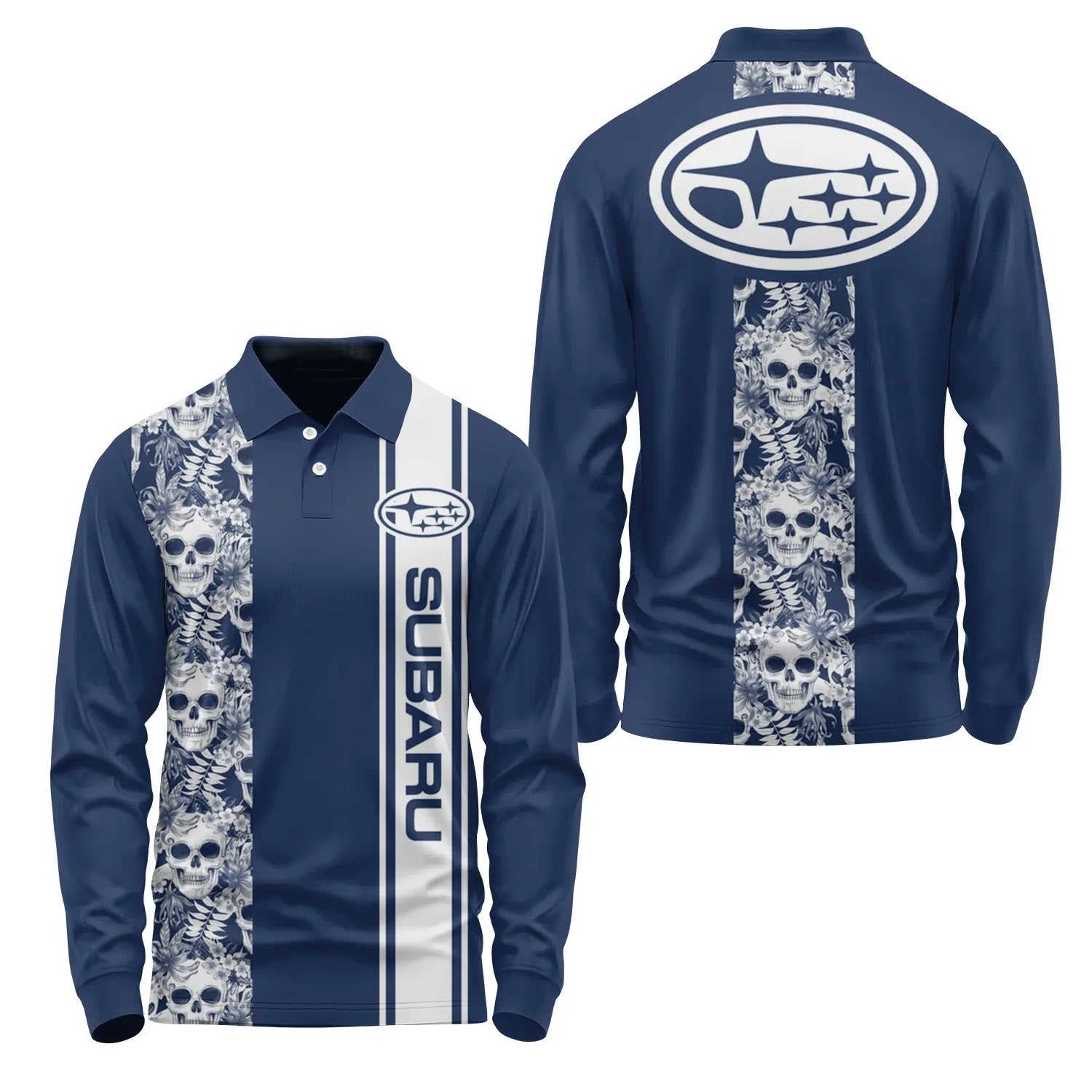 Subaru Long Sleeve Polo SHW042