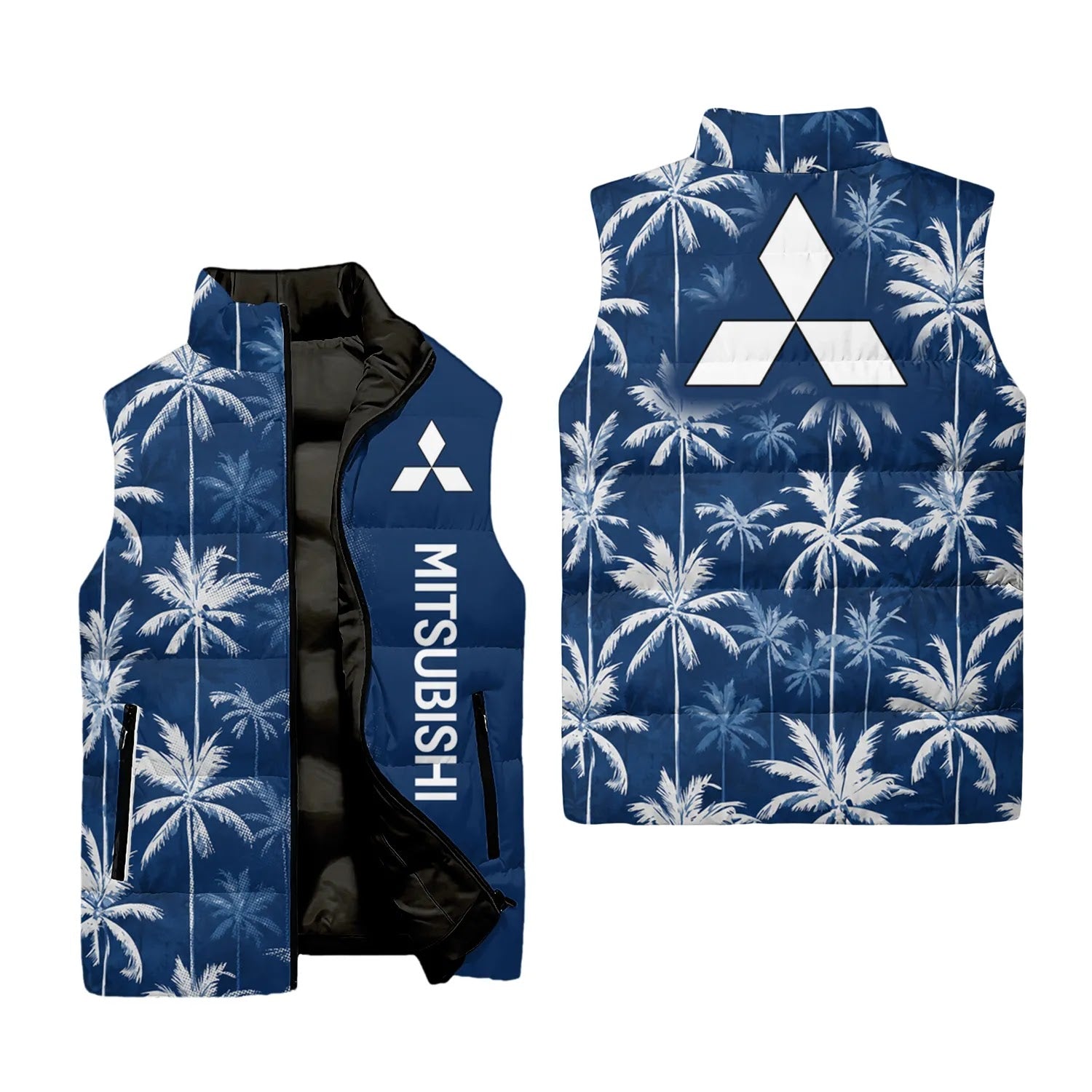 Mitsubishi Sleeveless Puffer Jacket SHW032