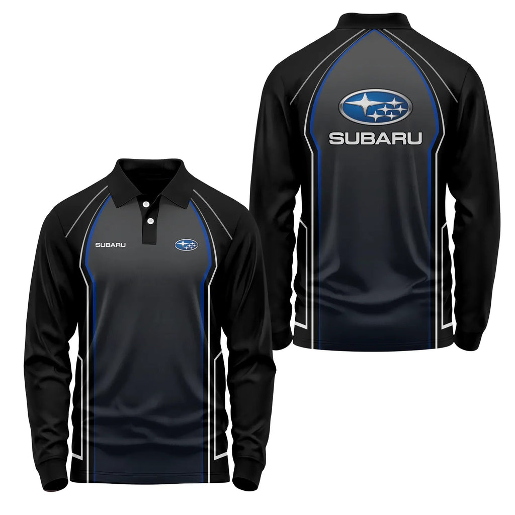 Subaru Long Sleeve Polo SC061