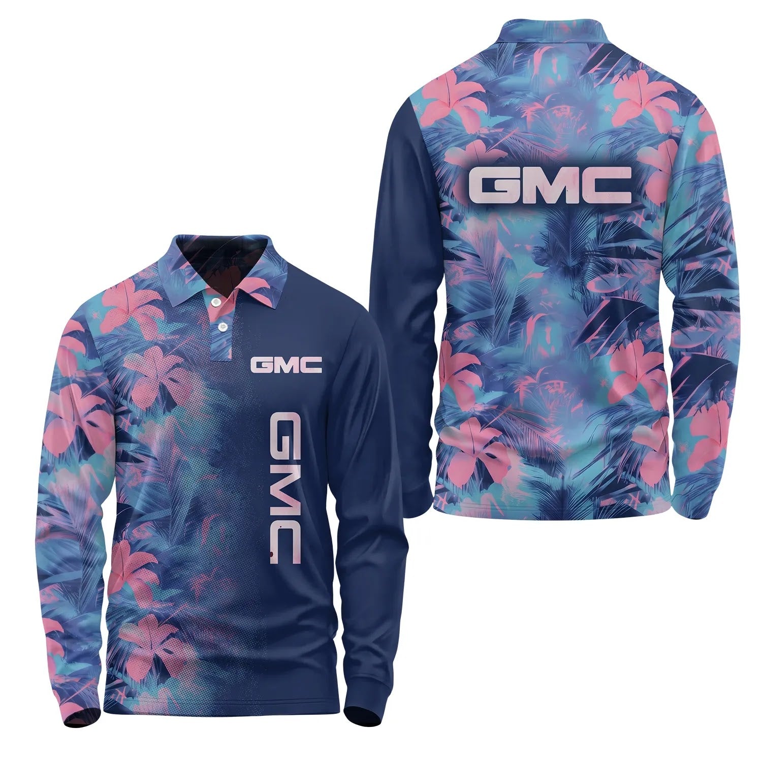 GMC Long Sleeve Polo SHW054