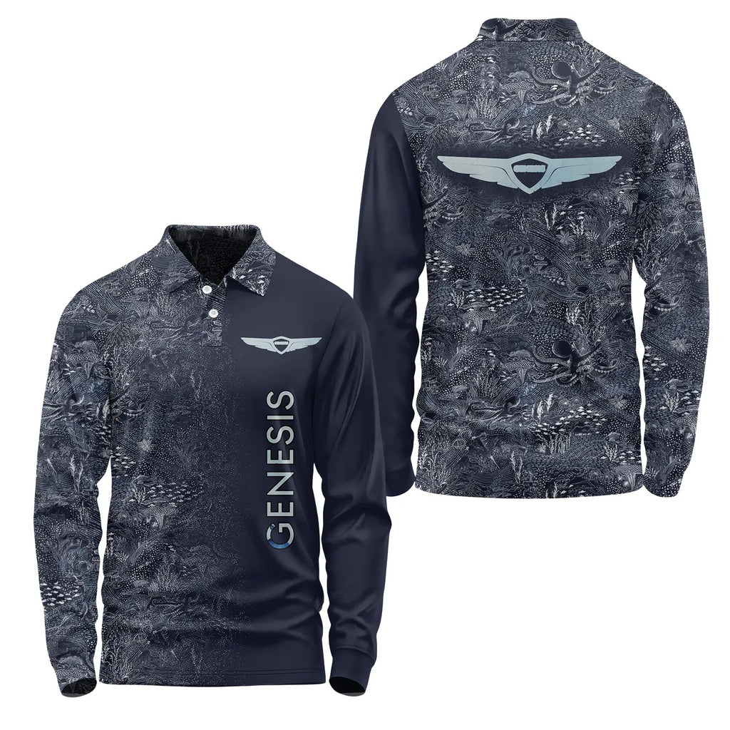 Genesis Long Sleeve Polo SHW006