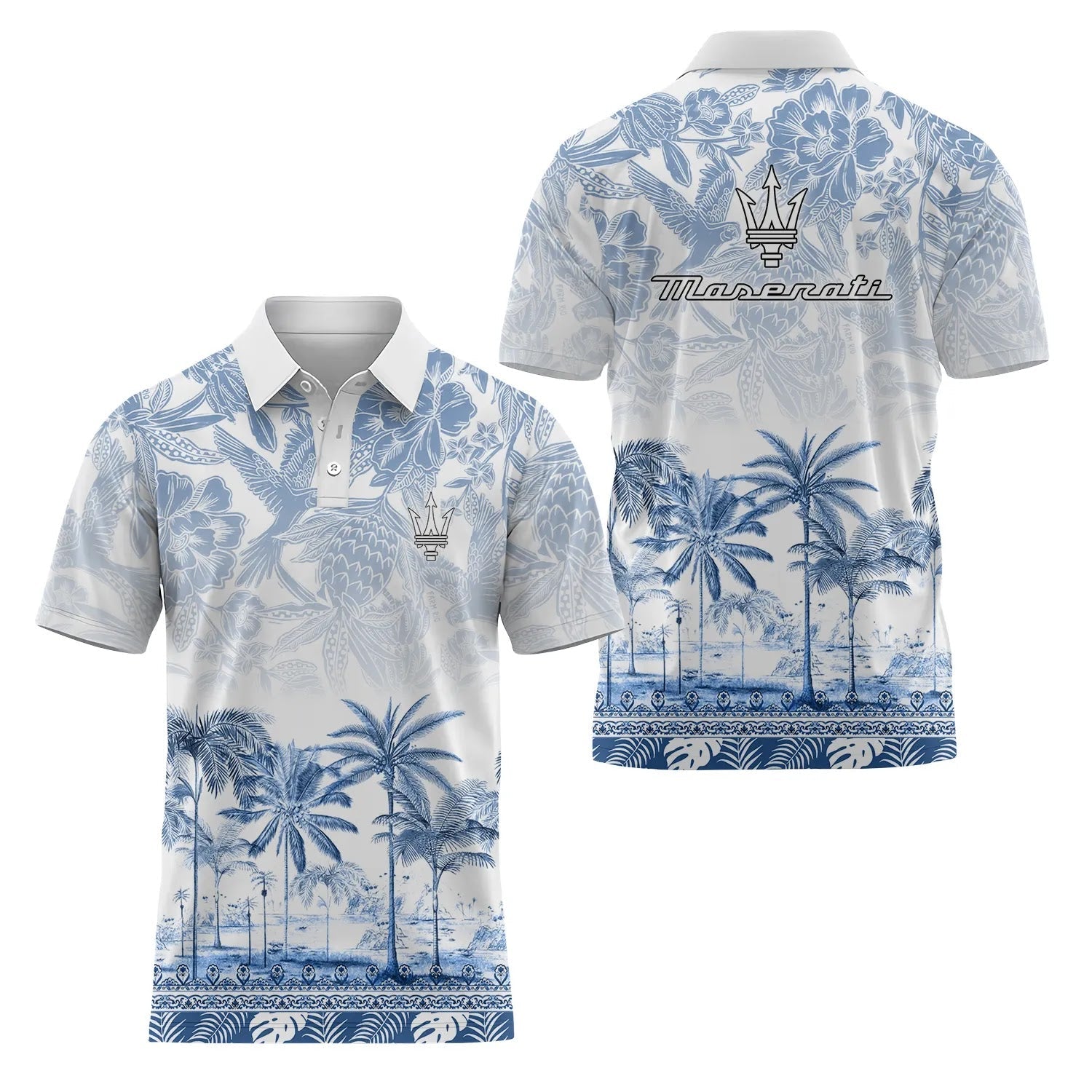 Maserati Short Sleeve Polo SC045
