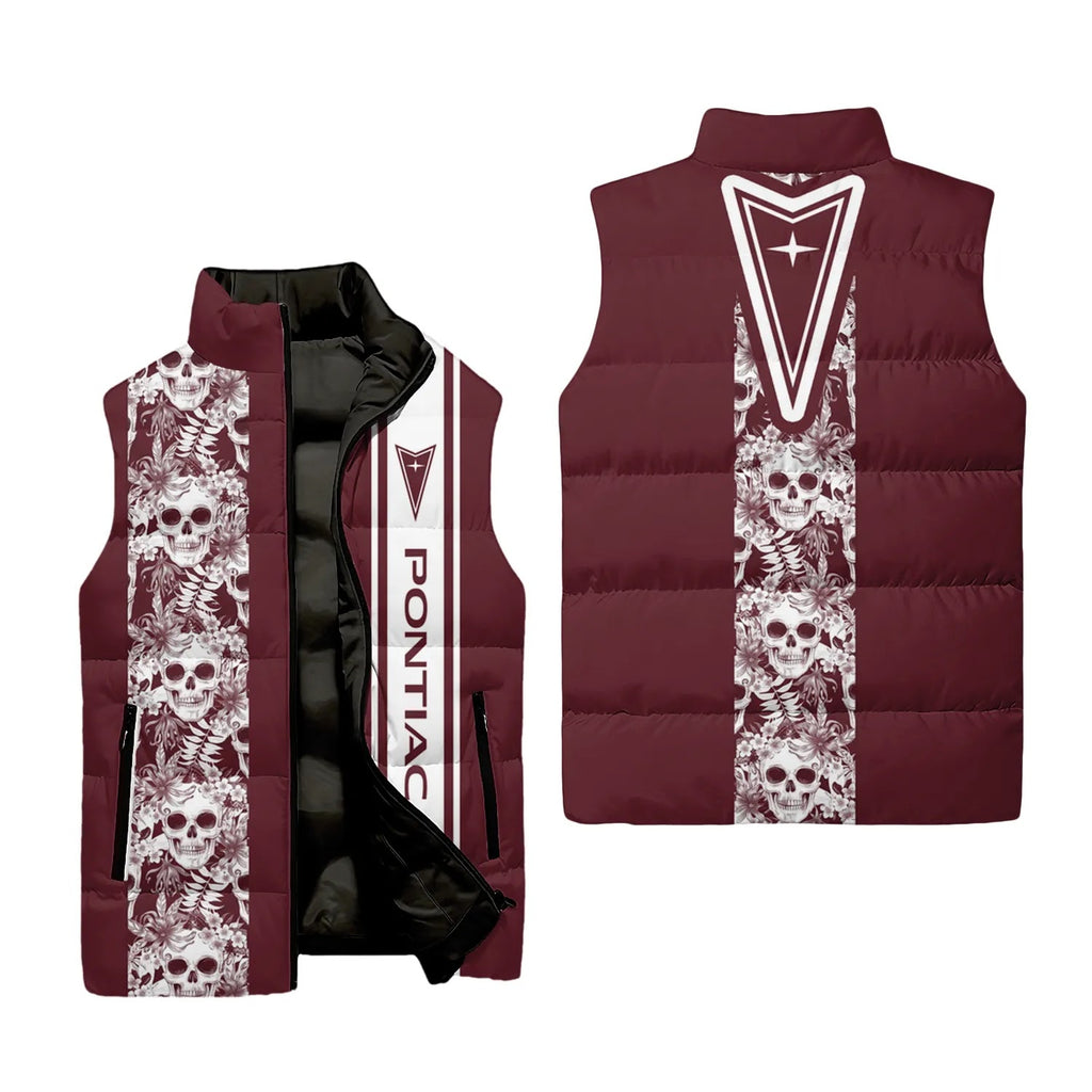 Pontiac Sleeveless Puffer Jacket SHW042