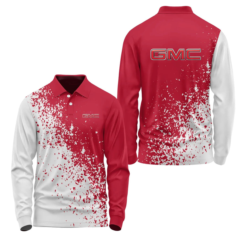 GMC Long Sleeve Polo SC070