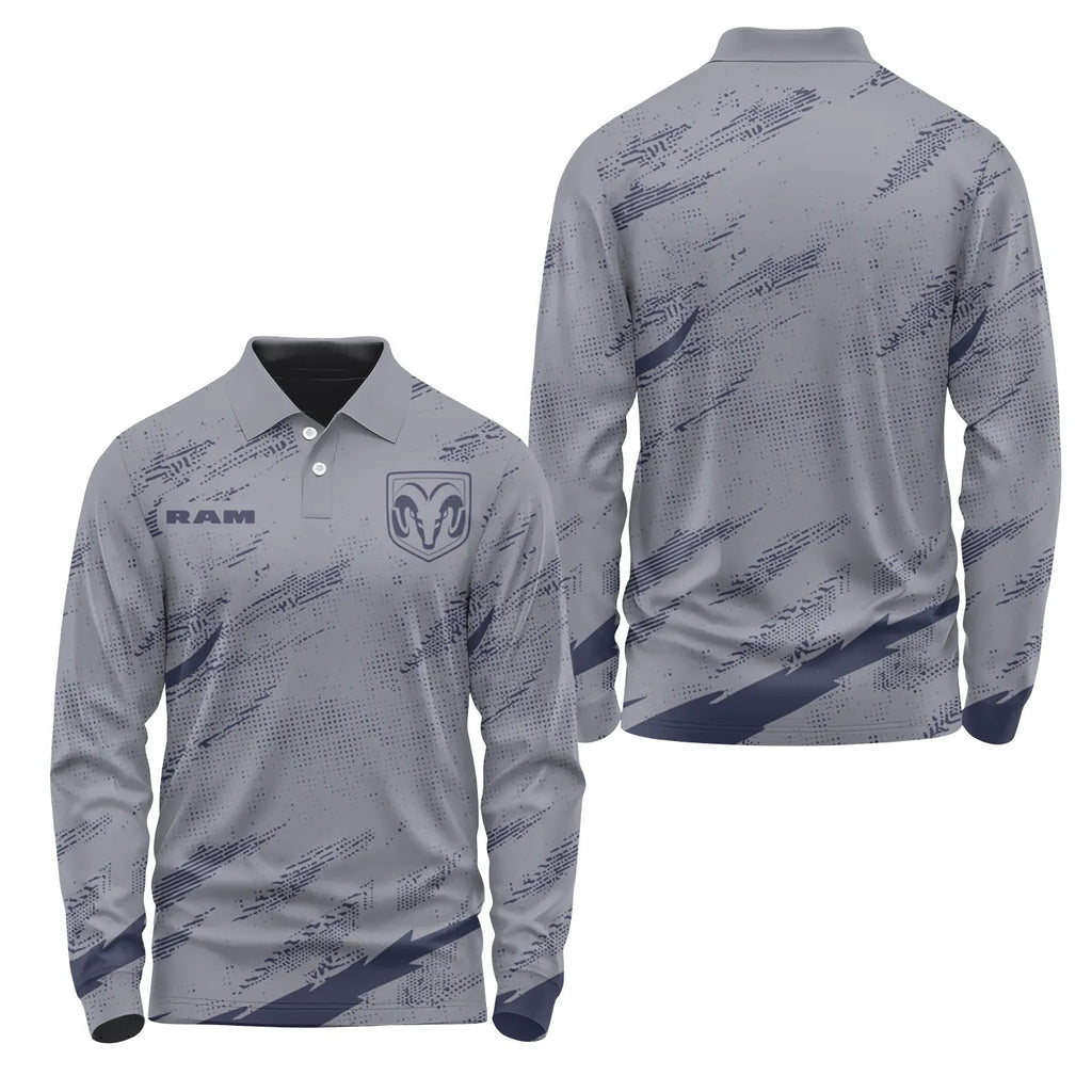Ram Long Sleeve Polo SC101