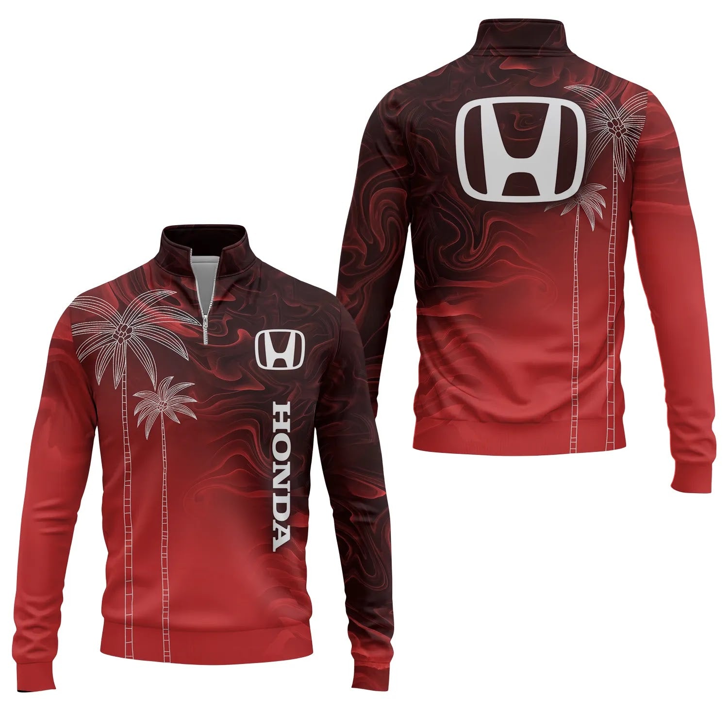 Honda Quarter-zip Pullover SHW070