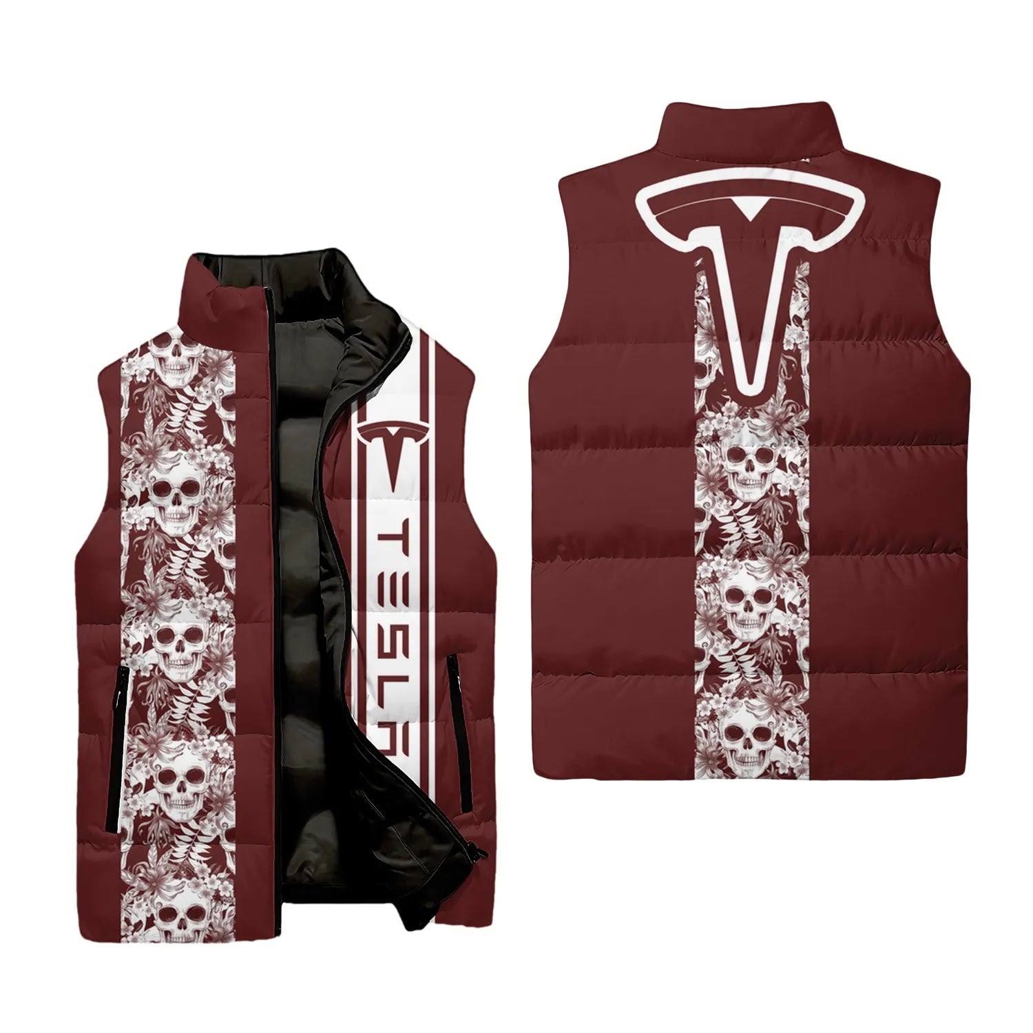 Tesla Sleeveless Puffer Jacket SHW042
