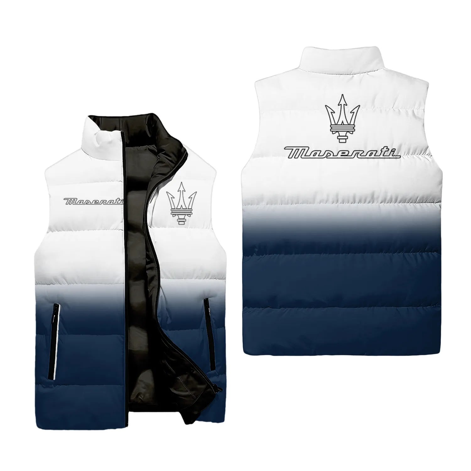 Maserati Sleeveless Puffer Jacket SC120