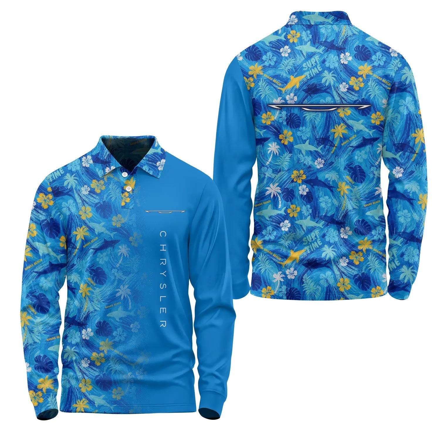 Chrysler Long Sleeve Polo SHW027