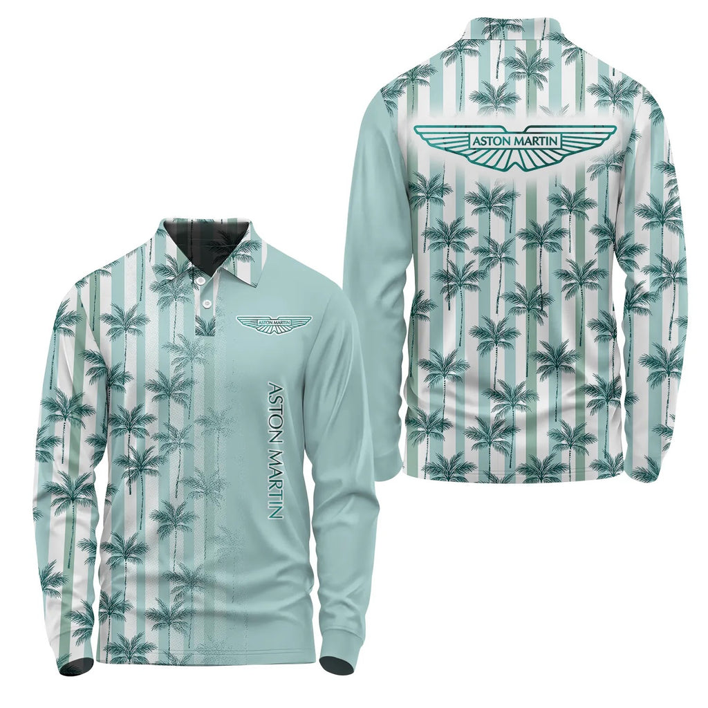 Aston Martin Long Sleeve Polo SHW028