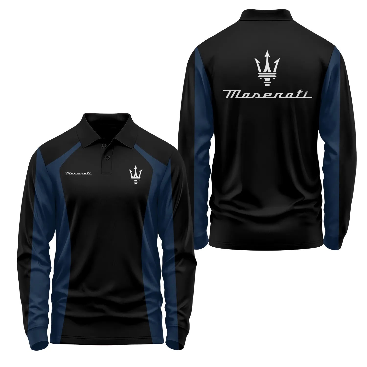 Maserati Long Sleeve Polo SC048